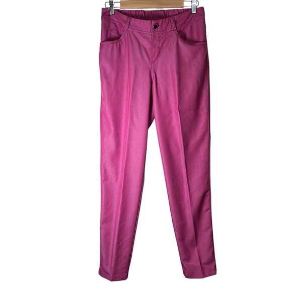 IMAN Global Pull-on Straight Classic Pants Slimming Women’s Pink Medium Pockets - Picture 1 of 7
